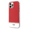 Mini MIHCP12MPCUBIRE iPhone 12/12 Pro6,1 czerwony/red hard case Stripe Collection